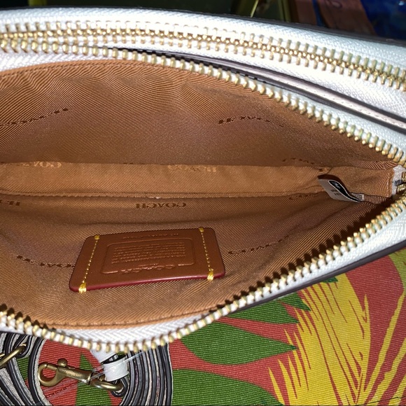 COACH Floral Kira Print Crossbody Wristlet - Picture 11 of 15